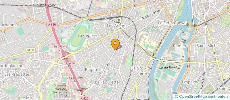 localisation de l'entreprise MADAME BORISLAVA KUNCHEVA  TOULOUSE