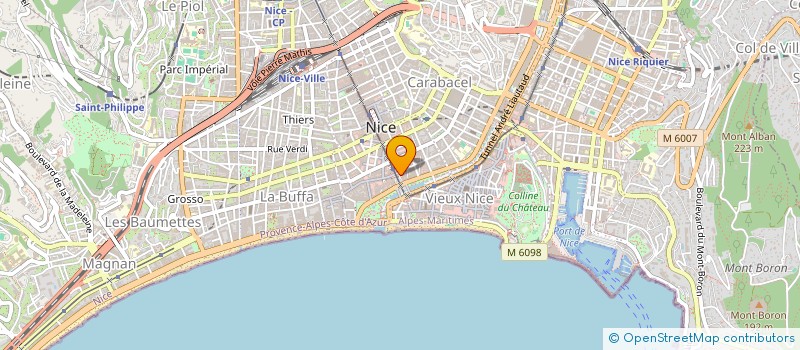 localisation de l'entreprise MADAME BORYANA NEDKOVA à NICE
