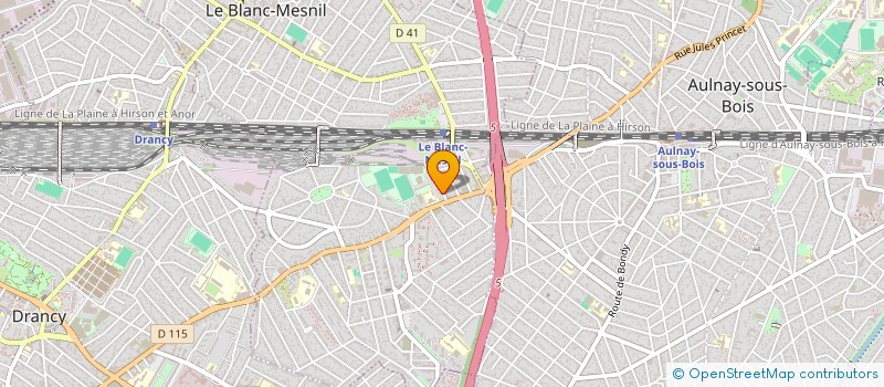 localisation de l'entreprise MADAME BOUALEM BELDJOUDI à LE BLANC-MESNIL