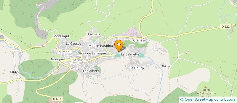 localisation de l'entreprise MADAME BOUASY THAOYONGXIONG  LACAUNE