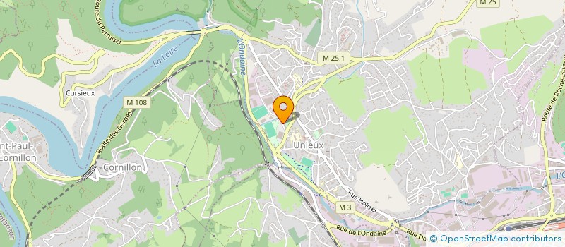 localisation de l'entreprise MADAME BOUCHERA AZEROUAL  UNIEUX