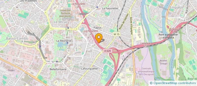 localisation de l'entreprise MADAME BOUCHERA BELGHARBI à TOULOUSE