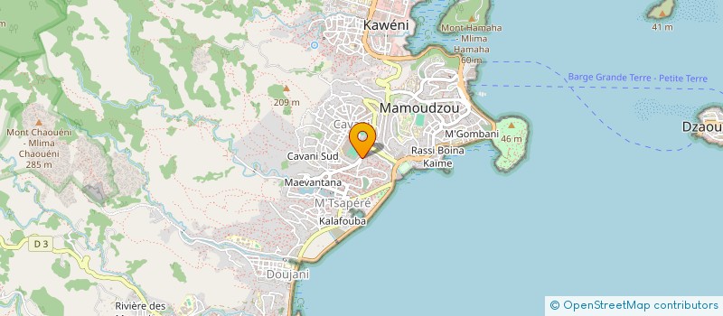 localisation de l'entreprise MADAME BOUCHIRATI YAHAYA  MAMOUDZOU