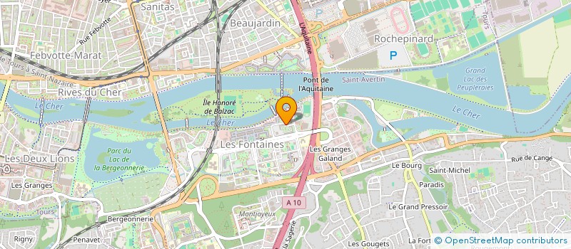 localisation de l'entreprise MADAME BOUCHRA ALAHYANE  TOURS