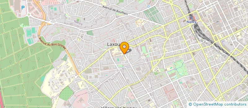 localisation de l'entreprise MADAME BOUCHRA BADRA  LAXOU