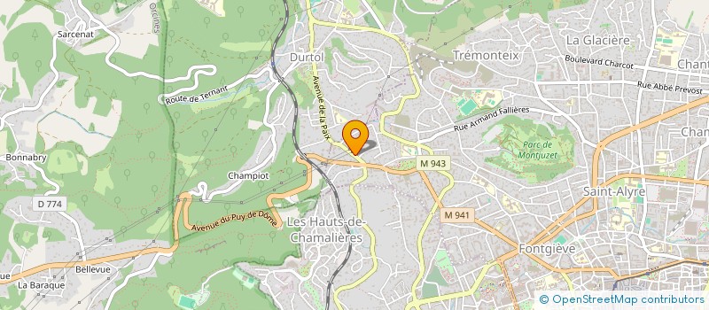 localisation de l'entreprise MADAME BOUCHRA BELKHOU à CLERMONT-FERRAND