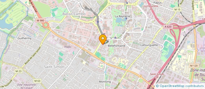 localisation de l'entreprise MADAME BOUCHRA BENALLAL à TOULOUSE