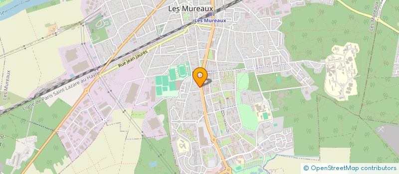 localisation de l'entreprise MADAME BOUCHRA BENTAGHI à LES MUREAUX