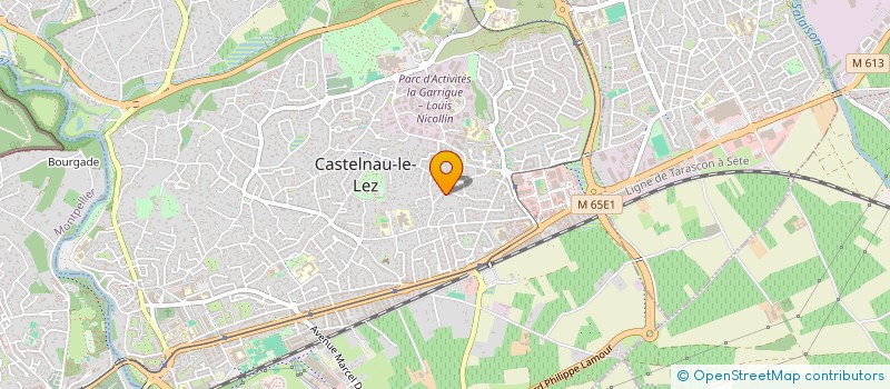localisation de l'entreprise MADAME BOUCHRA BOUTAHIR  CASTELNAU-LE-LEZ