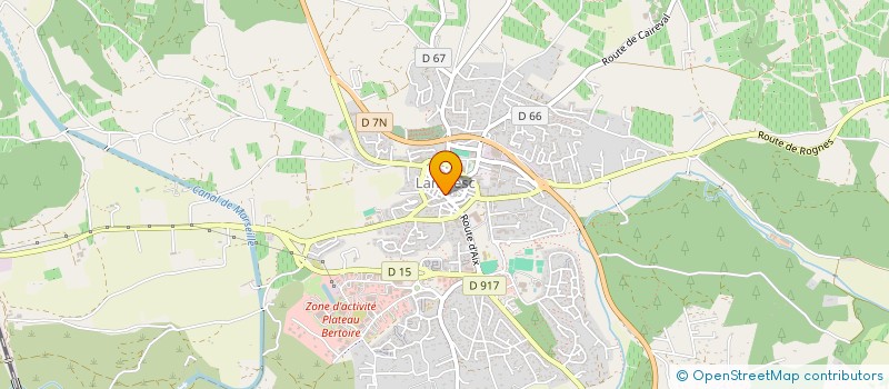 localisation de l'entreprise MADAME BOUCHRA CHEIKH  LAMBESC