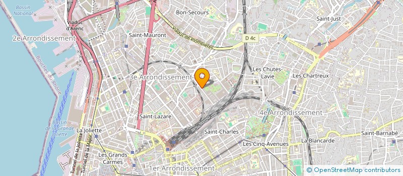 localisation de l'entreprise MADAME BOUCHRA EL FIZAZI à MARSEILLE