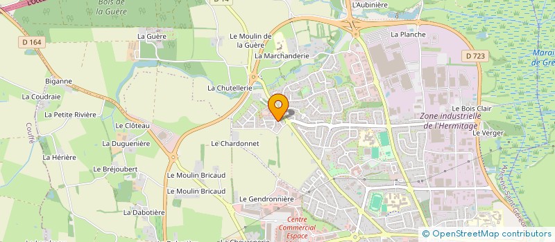 localisation de l'entreprise MADAME BOUCHRA EL OUASSAIDI  ANCENIS-SAINT-GEREON