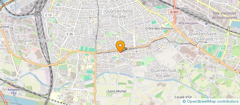 localisation de l'entreprise MADAME BOUCHRA FDIL  AVIGNON