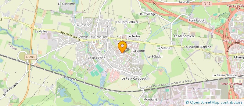 localisation de l'entreprise MADAME BOUCHRA FETTAKA à VEZIN-LE-COQUET
