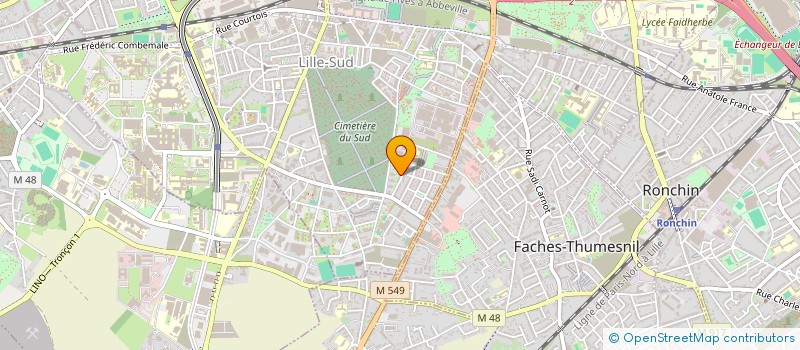 localisation de l'entreprise MADAME BOUCHRA HADDACH à LILLE