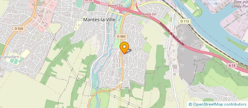 localisation de l'entreprise MADAME BOUCHRA HALOUANE  MANTES-LA-VILLE