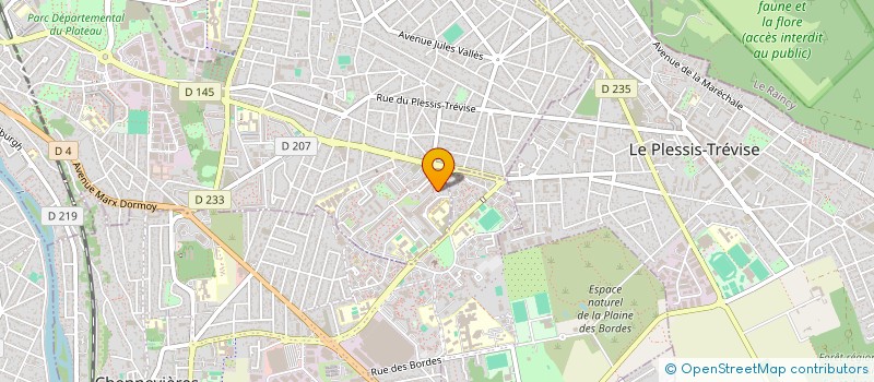 localisation de l'entreprise MADAME BOUCHRA KHALILI  CHAMPIGNY-SUR-MARNE