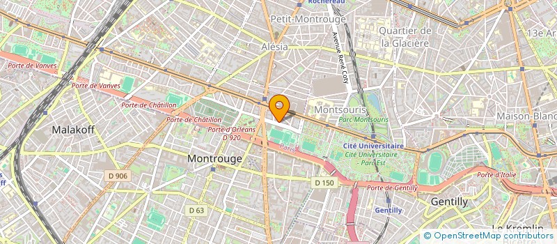 localisation de l'entreprise MADAME BOUCHRA KHOUZANI  PARIS