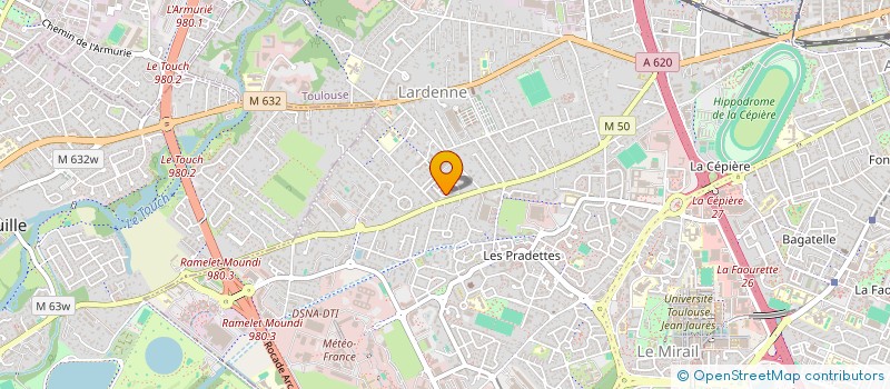 localisation de l'entreprise MADAME BOUCHRA LEZAAR à TOULOUSE