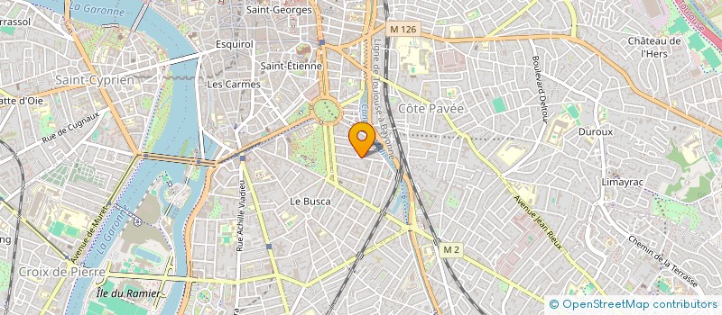 localisation de l'entreprise MADAME BOUCHRA MAJHAD  TOULOUSE