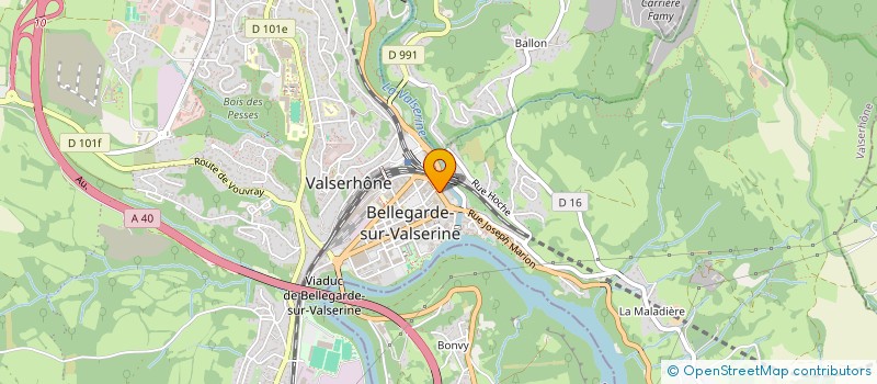 localisation de l'entreprise MADAME BOUCHRA NATIJ à VALSERHONE
