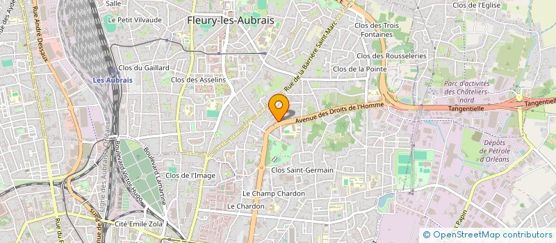 localisation de l'entreprise MADAME BOUCHRA TABELHAJT à ORLEANS