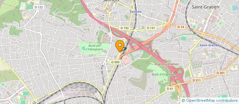 localisation de l'entreprise MADAME BOUCHRA TIRHOUZID à ARGENTEUIL