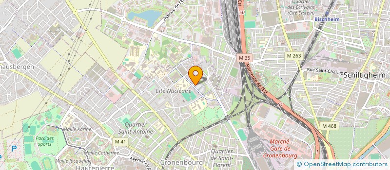 localisation de l'entreprise MADAME BOUCHRA VALTON à STRASBOURG