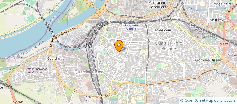 localisation de l'entreprise MADAME BOUCHRA WAHBI  AVIGNON