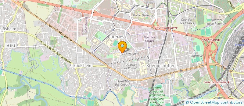 localisation de l'entreprise MADAME BOUCHRA ZELMAD à STRASBOURG