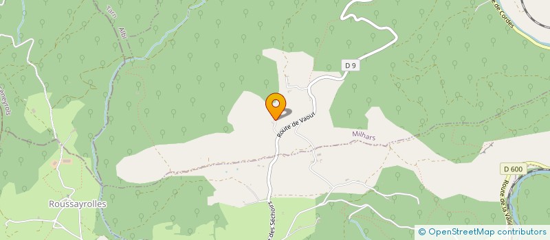 localisation de l'entreprise MADAME BOUDEWINA ESSER  MILHARS