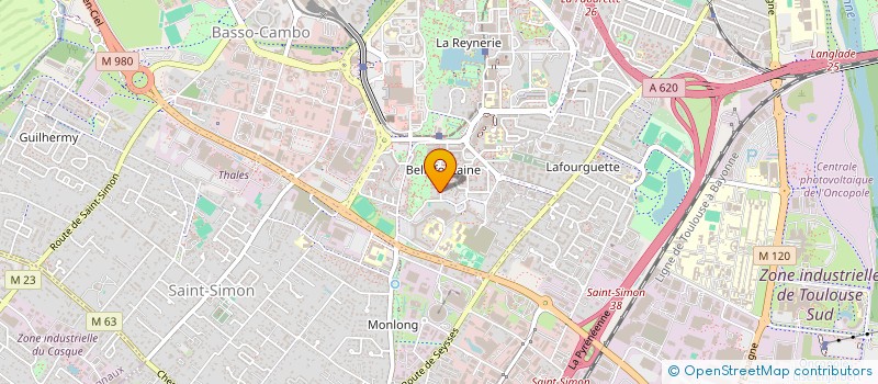 localisation de l'entreprise MADAME BOUDINAR ASMA  TOULOUSE