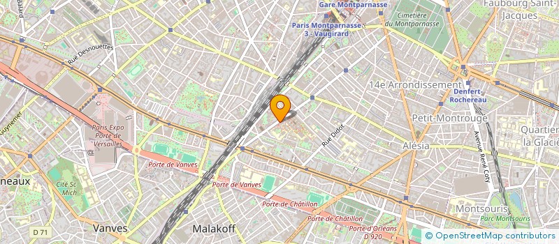 localisation de l'entreprise MADAME BOUDY DIAW  PARIS