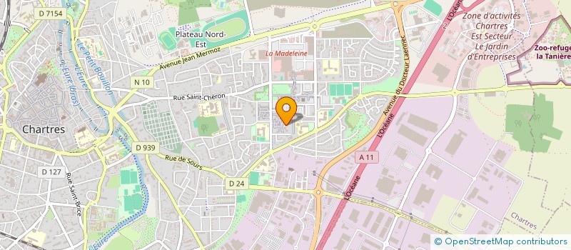 localisation de l'entreprise MADAME BOUKOUNGOU NIKIEMA à CHARTRES