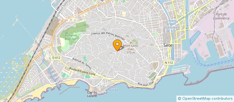 localisation de l'entreprise MADAME BOUNMALA SOUDAVONG à SETE
