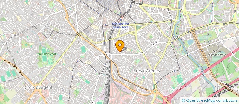 localisation de l'entreprise MADAME BOUNTHOM XAYSONGKHAM  MONTPELLIER
