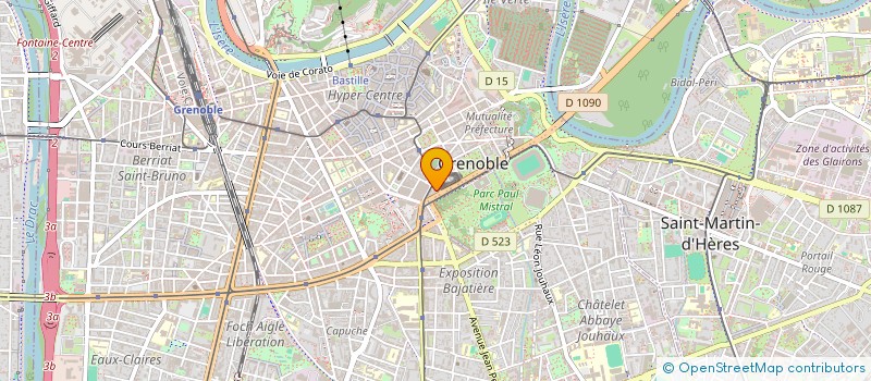 localisation de l'entreprise MADAME BOUNTOURABY CAMARA  GRENOBLE