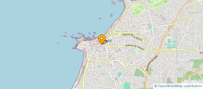 localisation de l'entreprise MADAME BOURGADE CASTERA à BIARRITZ