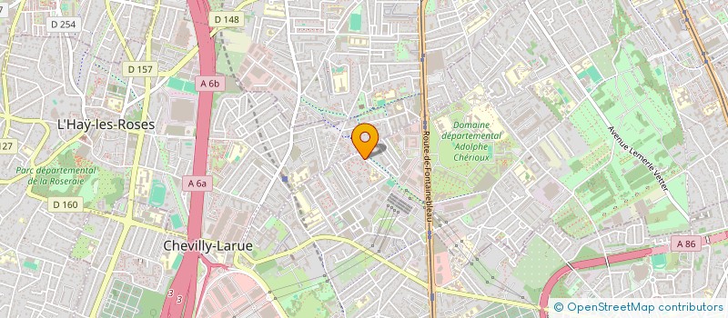 localisation de l'entreprise MADAME BOUSHRA DIAB  CHEVILLY-LARUE