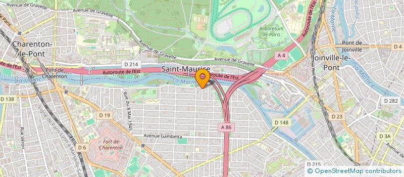 localisation de l'entreprise MADAME BOUSSAD KARA à MAISONS-ALFORT