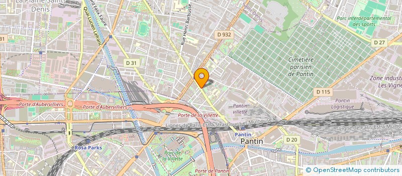 localisation de l'entreprise MADAME BOUSSO FALL  BOBIGNY