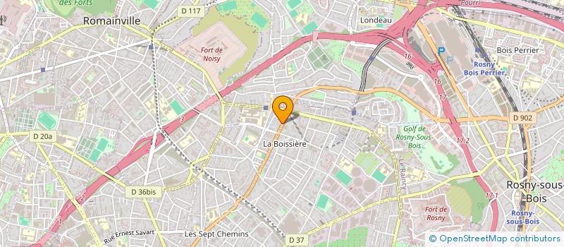 localisation de l'entreprise MADAME BOUSSO SEYE à MONTREUIL