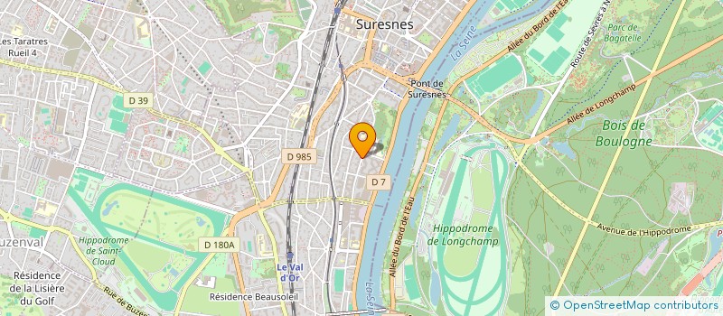 localisation de l'entreprise MADAME BOUTAINA ARRAHAOUI à SURESNES