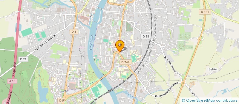 localisation de l'entreprise MADAME BOUTAINA KADA BENCHIHA à CHATELLERAULT