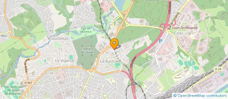 localisation de l'entreprise MADAME BOUTHAINA BELKHIRIA à LIMOGES
