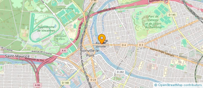 localisation de l'entreprise MADAME BOUTHAINA BEN HADJ YOUNES  JOINVILLE-LE-PONT