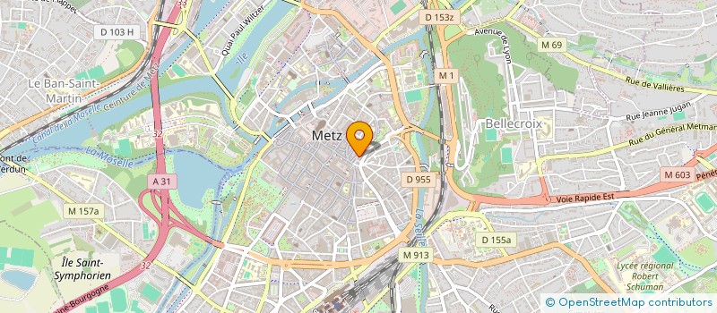 localisation de l'entreprise MADAME BOUTHAINA MABROUK à METZ