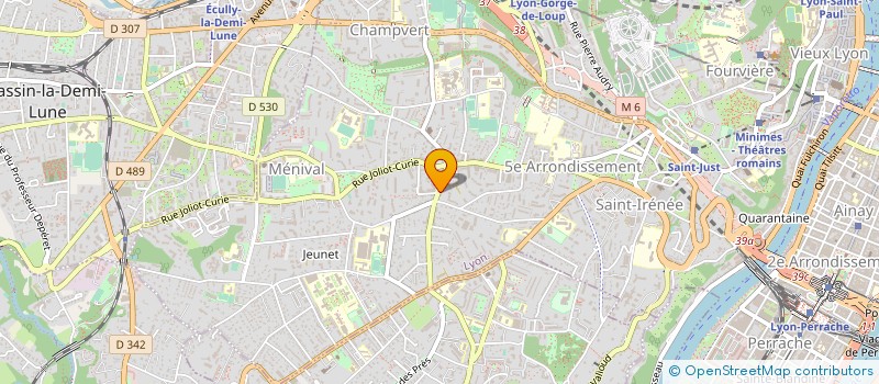 localisation de l'entreprise MADAME BOUVY CLEMENCON  LYON