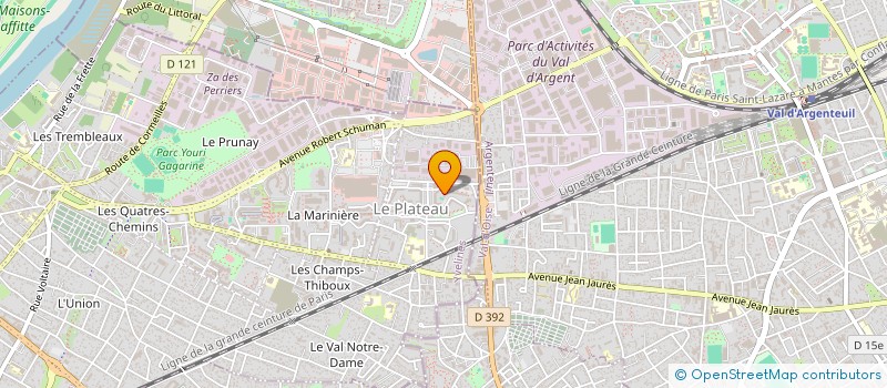 localisation de l'entreprise MADAME BOYE CAMARA à SARTROUVILLE