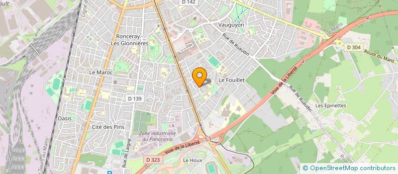 localisation de l'entreprise MADAME BOYE LO à LE MANS